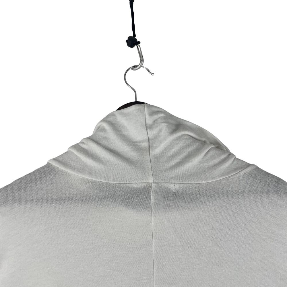 Green Envelope Women's White Cowl Neck Dolman Sleeve Large Top - Picture 7 of 8
